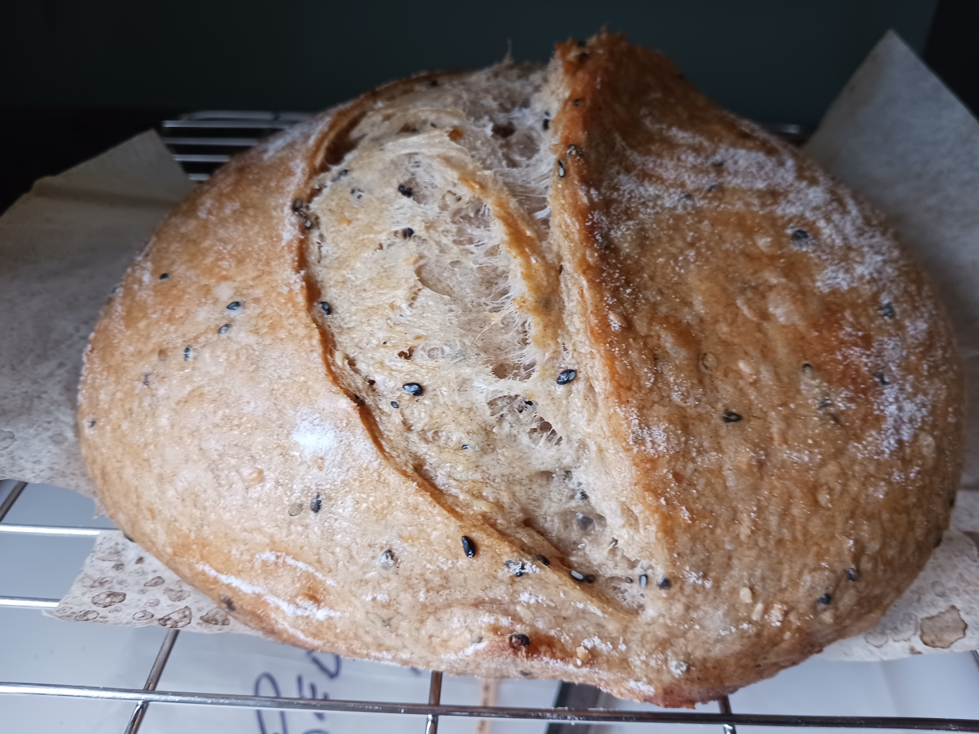Seeded Sourdough Boule — June 2026